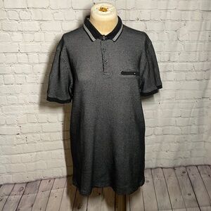Preppy Classic Primark Black Medium Polo Shirt medium